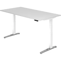bümö elektrisch höhenverstellbarer Schreibtisch 200x100 cm mit Memory-Steuerung - Design Schreibtisch höhenverstellbar elektrisch, elektrischer