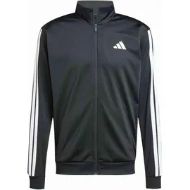 adidas 3 Stripes Tricot Regular, Trainingsjacke - Schwarz - M