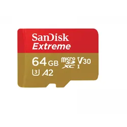 SanDisk Extreme microSDXC Speicherkarte - 64GB