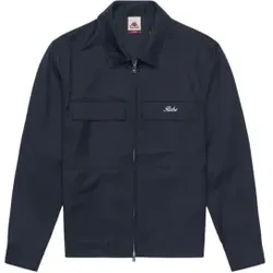 Robe di Kappa für Herren. 67124CW Marineblaues Überhemd im Baseball-Stil (L), Lässig, Polyester