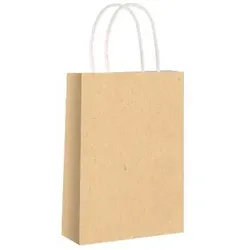 Geschenktüte aus Papier Natur Braun