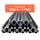 Vevor 5er Set Aluprofil 1200 mm T-Nut 2040 Aluminium-Strangpressprofil, eloxierte Linearschiene nach europäischem Standard, Nutenprofil für 3D-Druck