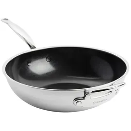 GreenPan Premiere Wok 30 cm Edelstahl