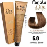 Fanola Oro Therapy Color Keratin 6,0 dunkelblond 100 ml