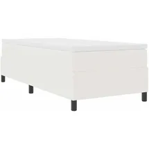 vidaXL Boxspringbett 90 x 200 cm Creme