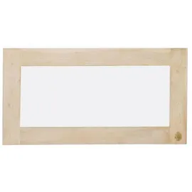 MASSIVMOEBEL24.DE Spiegel Akazie 115x3x60 white stone getüncht NATURE WHITE #01
