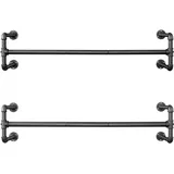 Songmics Wandgarderobe HSR64BK Schwarz