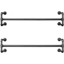 Songmics Wandgarderobe HSR64BK Schwarz
