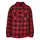 URBAN CLASSICS Ladies Flanell Padded Overshirt - schwarz,