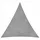 Schneider Teneriffa dreieckig 360 x 360 x 360 cm silbergrau