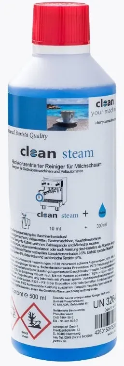 JoeFrex Milchschaumreiniger Clean Steam 500ml