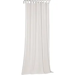 Vorhang WIRTH "Sunday", weiß, B:142cm H:275cm, Baumwolle, Polyester, Gardinen, nach Maß