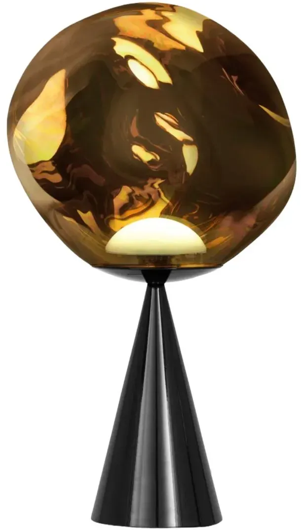 Tom Dixon Melt Cone Fat Tischleuchte LED Bronze