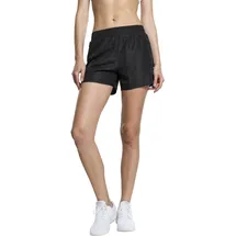 URBAN CLASSICS Ladies Sports Shorts Schwarz XL