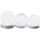 SELTMANN WEIDEN Compact Blaurand Teller-Set 18-tlg. weiß-blau