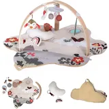 BabyGO BabyGo, Krabbeldecke + Spielbogen, Bianca Flowers