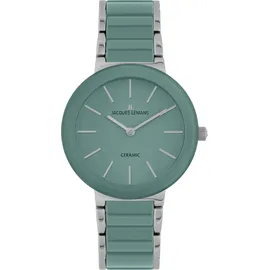 Jacques Lemans Monaco Edelstahl Bicolor Keramik 34 mm 42-7ZC