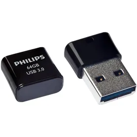 Philips USB 3.0 64GB Pico Edition Midnight Black