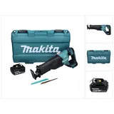 Makita DJR 187 T1K Akku Reciprosäge 18 V Brushless + 1x Akku 5,0 Ah + Koffer - ohne Ladegerät