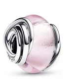 Pandora Charm Eingekreistes Pinkfarbenes Muranoglas