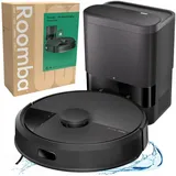 IROBOT Roomba 105 Combo + AutoEmpty Dock Schwarz