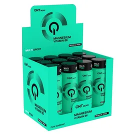 QNT Magnesium Sport Shot Tropical Fruit 12 x 80 ml