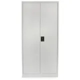 Rikta Metallschrank Stahl 80 x 168 x 40 cm grau abschließbar
