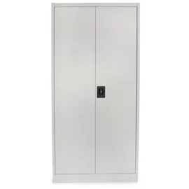 Rikta Metallschrank Stahl 80 x 168 x 40 cm grau abschließbar