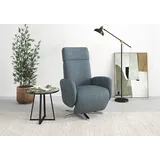 sit&more TV-Sessel Grenoble blau 71 x 110 x 82 cm elektrisch