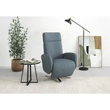 sit&more TV-Sessel Grenoble blau 71 x 110 x 82 cm elektrisch
