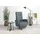 sit&more TV-Sessel Grenoble blau 71 x 110 x 82 cm elektrisch