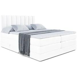 altdecor Otta King 160 x 200 cm H3/H4 Weiß Hochglanz