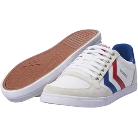 hummel Slimmer Stadil Low white/blue/red 45