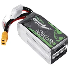 AccuCell Li-Polymer-Akku 1550mAh 14.8V 100C 4S XT60-Stecker für Modellbau, Drohne, Multicopter, Quadrocopter wie 4S1P