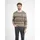Lerros Gestreifter Strickpullover Beige XL