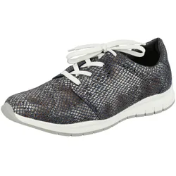 Sneaker LEI BY TESSAMINO "Noemi", Damen, Gr. 38, blau, Leder, casual, Schuhe, mit Sport-Sohle
