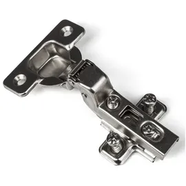 SO-Tech - Topfband T45 / 110° Innenanschlag (einliegend) mit Kreuzplatte Möbelscharnier Schrankscharnier