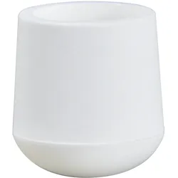 WAGNER Kappen für Stahlrohr rund 4tlg. - Ø 10/14 x 15 mm, Abrieb 4 mm, Kunststoff weiß - 15061199