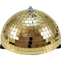Eurolite Spiegel-Halbkugel 20cm gold motorisiert