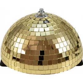 Eurolite Spiegel-Halbkugel 20cm gold motorisiert