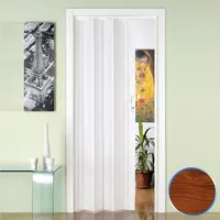 Innenraum Falttür In Pvc 88,5 X214 Cm Mod. Luciana Farb Kirschbaum