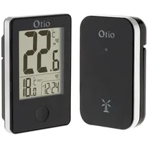 Otio Thermomètre int/ext sans fil Noir