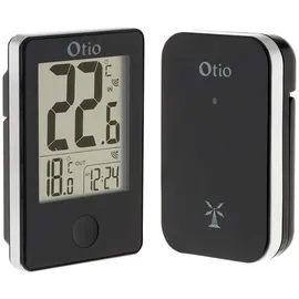 Otio Thermomètre int/ext sans fil Noir