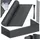 Kesser Sichtschutzmatte 80 x 300 cm Schwarz PVC
