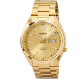 Seiko Lorus Herrenuhr Automatik Goldauflage mit Metallband RL498AX9