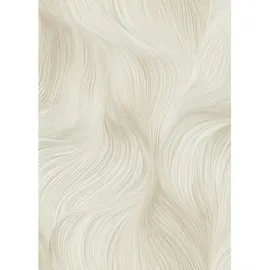 Guido Maria Kretschmer Vliestapete Wellenmuster 64 cm x 10 m 1052202 beige/weiß