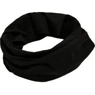 Build Your Brand Black Organic Cotton Tubescarf, schlauchschal aus bio-baumwolle erhätlich in schwarz, einheitsgröße