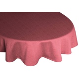 Wirth Tischdecke »WIESSEE«, oval, rosa