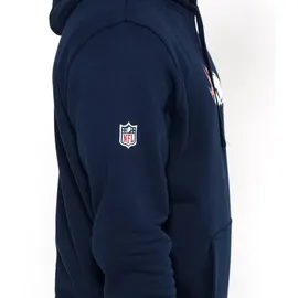 New Era Denver Broncos NFL Team Logo Hoody Blau Kapuzenpullover - M