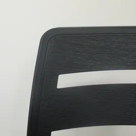 PROGARDEN Borneo Stapelsessel 60,5 x 54 x 82 cm anthrazit